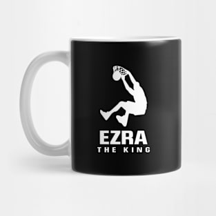 Ezra Custom Player Basketball Your Name The King Mug